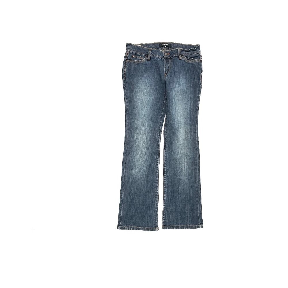 Daisy Fuentes Bootcut Women's size 4P Dark Wash Blue Denim Jeans‎